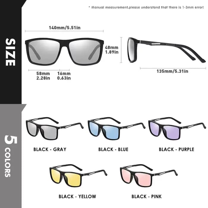 Lunettes de soleil carrées classiques rétro 2026 pour femmes