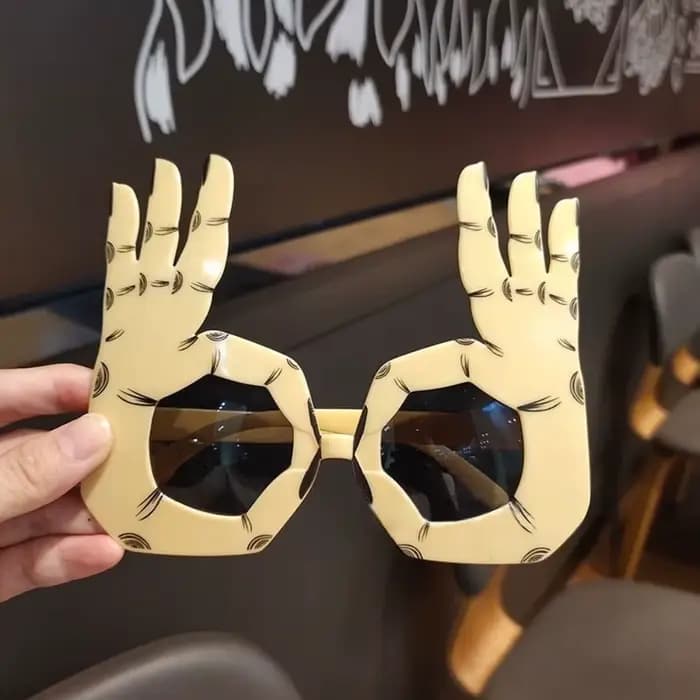 Lunettes de soleil amusantes INS