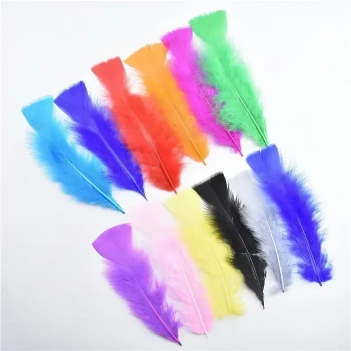 Plumes de dinde pour l'artisanat, 5-7 pouces, attrape-rêves, décoration, fabrication de bijoux, accessoires d'artisanat, décoration de mariage, fournitures d'artisanat DIY
