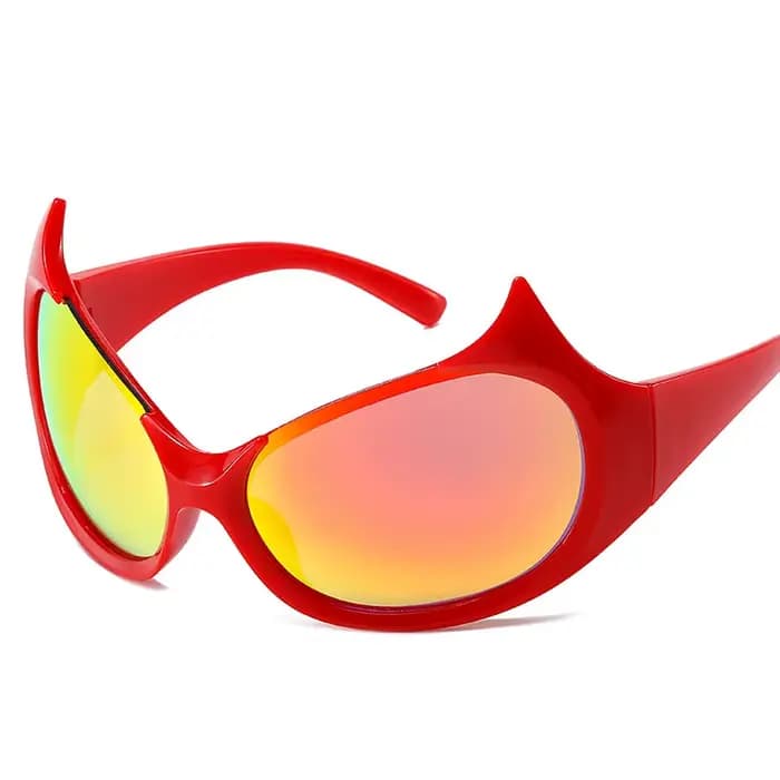 Lunettes de soleil Alien Demon Style pour hommes et femmes
