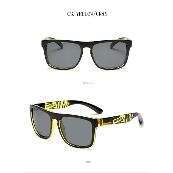 Lunettes de soleil polarisées de marque pour hommes