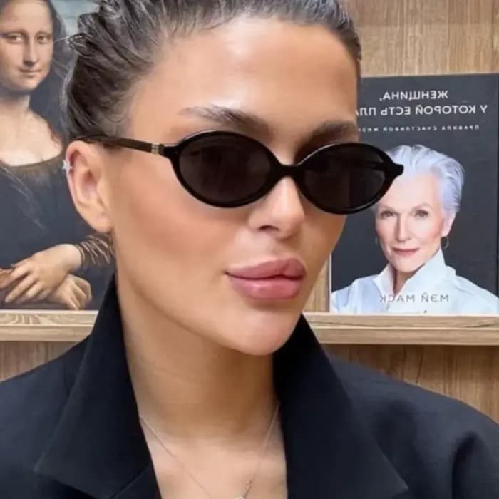 Lunettes de soleil ovales sexy pour femmes