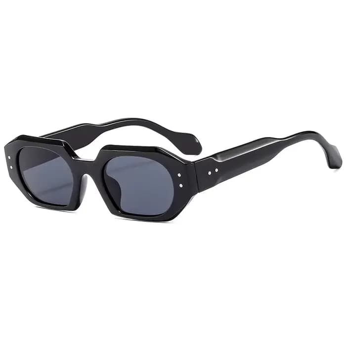 Petites lunettes de soleil rectangulaires pour hommes et femmes