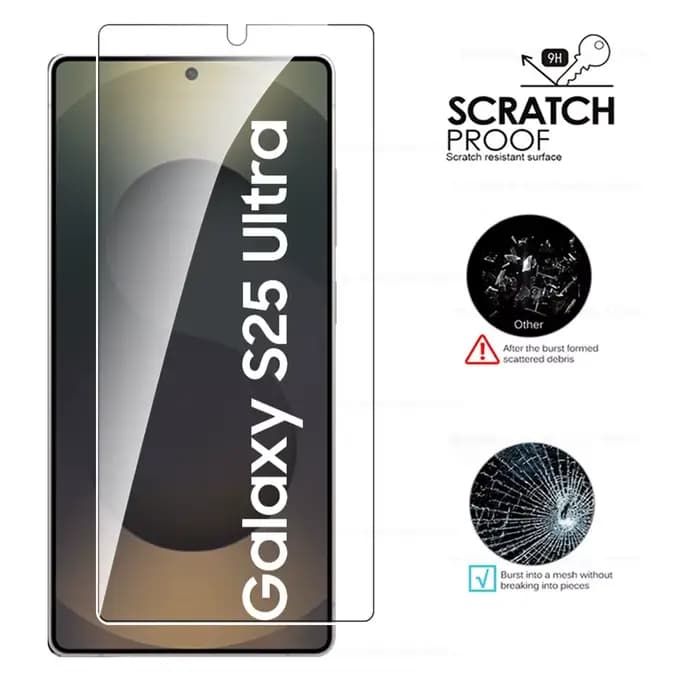 1-5PCS 10D Écran de protection en verre trempé pour Samsung Galaxy S25 Ultra S26, compatible avec Samsung S25 S26 Plus S24 FE S25Ultra 5G