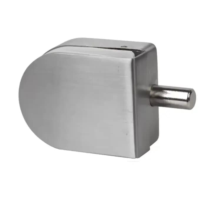 Verrou de porte en verre en acier inoxydable, verrou de sol, boulon de verrouillage au sol pour salle de bain, toilettes, magasin, portes en verre