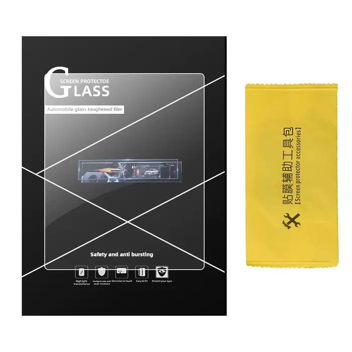 Film de protection en verre trempé pour voiture, pour Tesla modèle 3 Highland modèle Y Juniper 2024 2025, Film pour écran tactile de commande centrale de rangée arrière