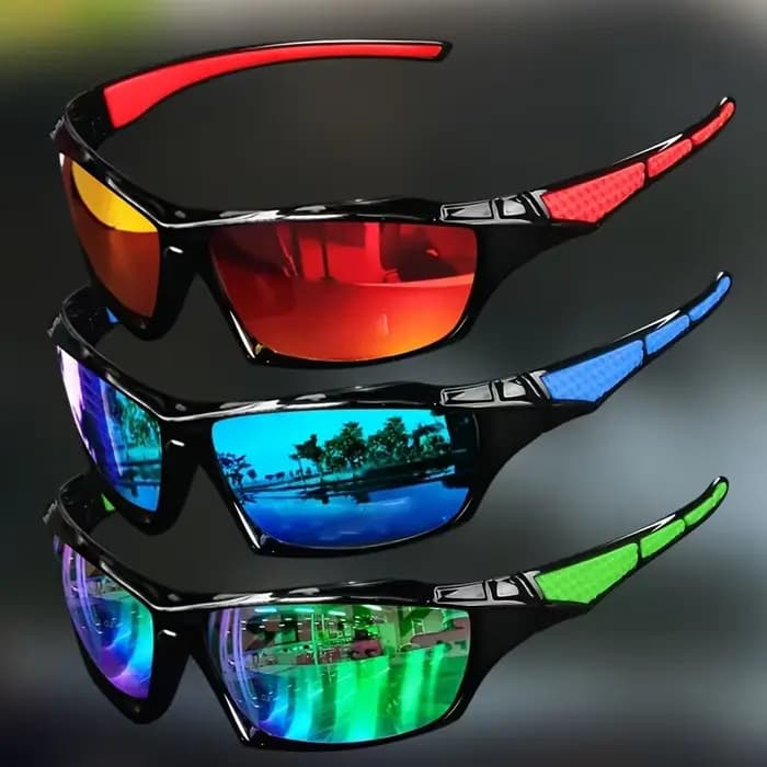3 paires de lunettes de mode tendance, adaptées aux hommes et aux femmes. Idéales pour offrir en cadeau et pour la photographie, c'est la meilleure option.