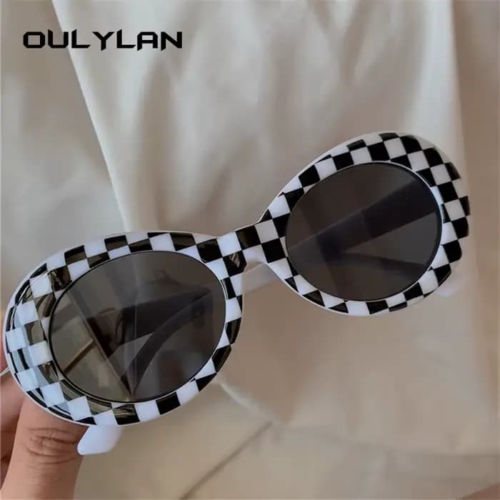 Oulylan Kurt-Lunettes de soleil ovales pour hommes et femmes