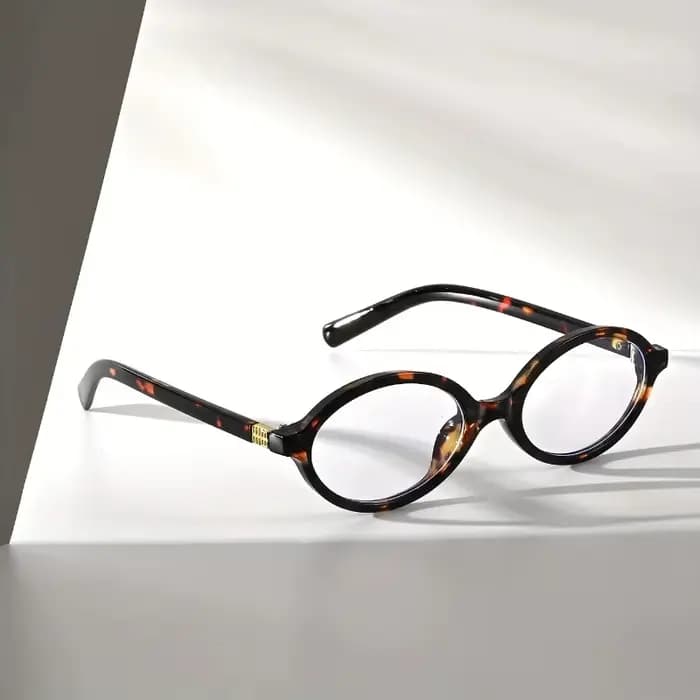 Lunettes de soleil ovales rétro pour hommes et femmes