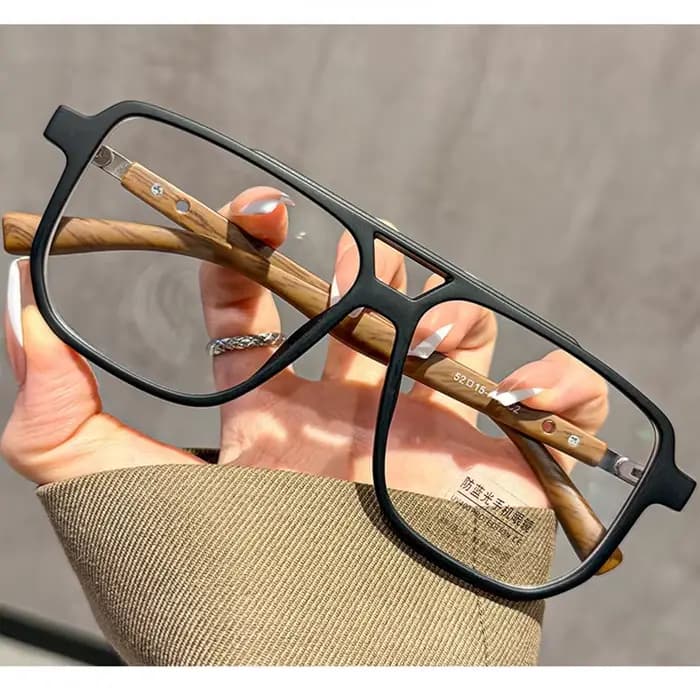 Lunettes de myopie surdimensionnées pour hommes