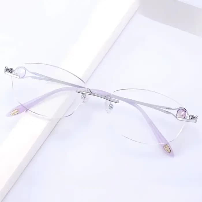 Lunettes optiques en titane pour femmes