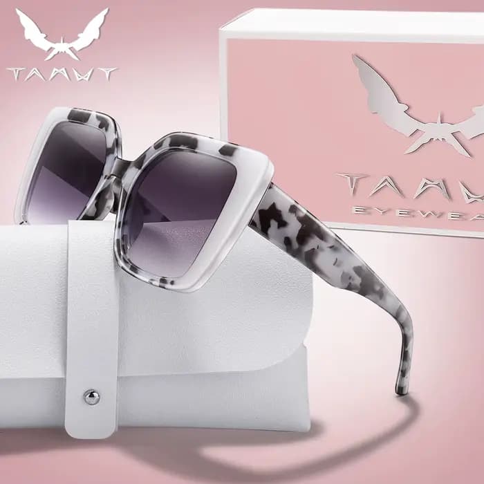 Lunettes tendance décontractées nuances de pierre couleur protégée UV pour femmes hommes cyclisme en plein air
