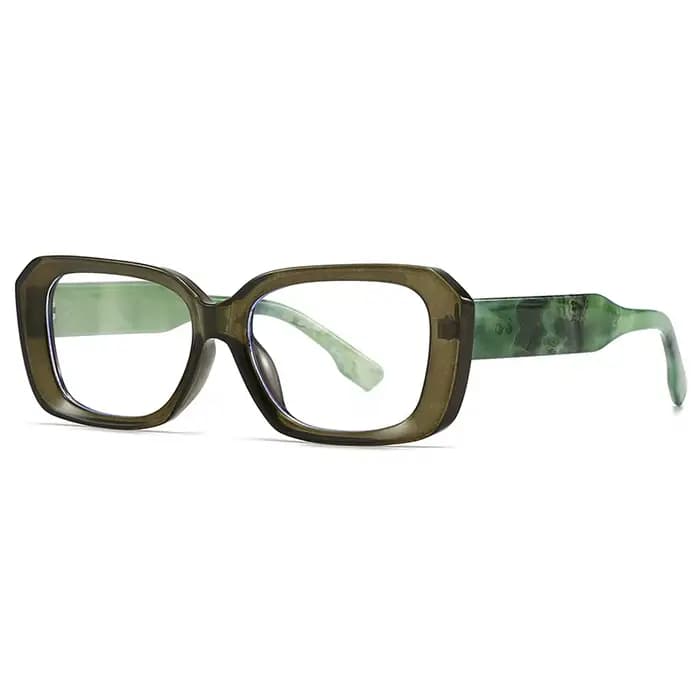 Lunettes de lecture vertes élégantes pour femmes