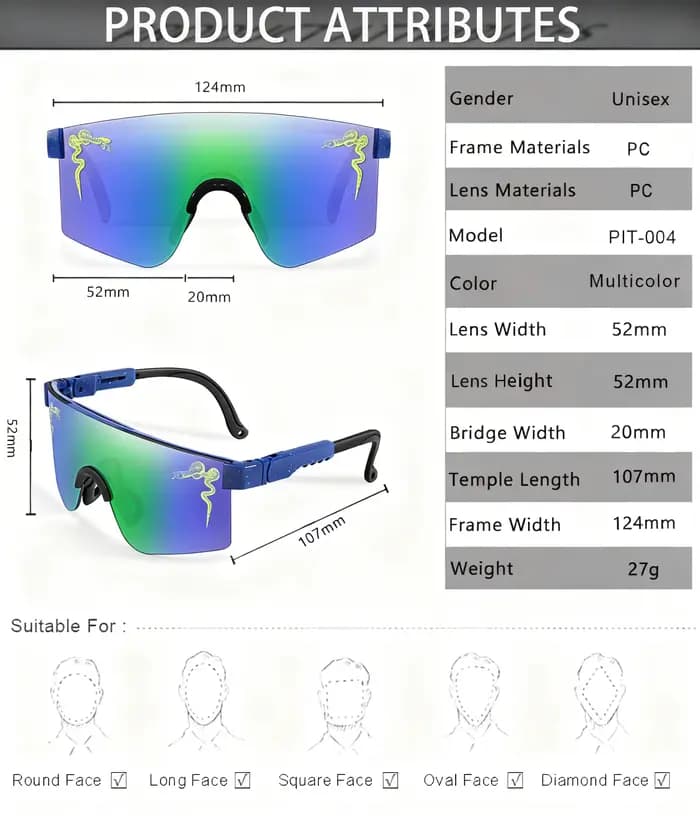 Lunettes de soleil pour enfants PIT