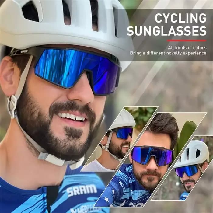 Kapvoe-Lunettes de soleil polarisées ultra légères pour le cyclisme