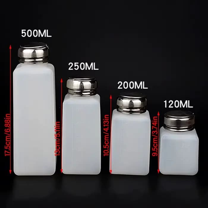 Bouteille de flux anti-volatilisation, liquide, type presse, fendue, 100 ml, 200 ml, 250 ml, 500ml