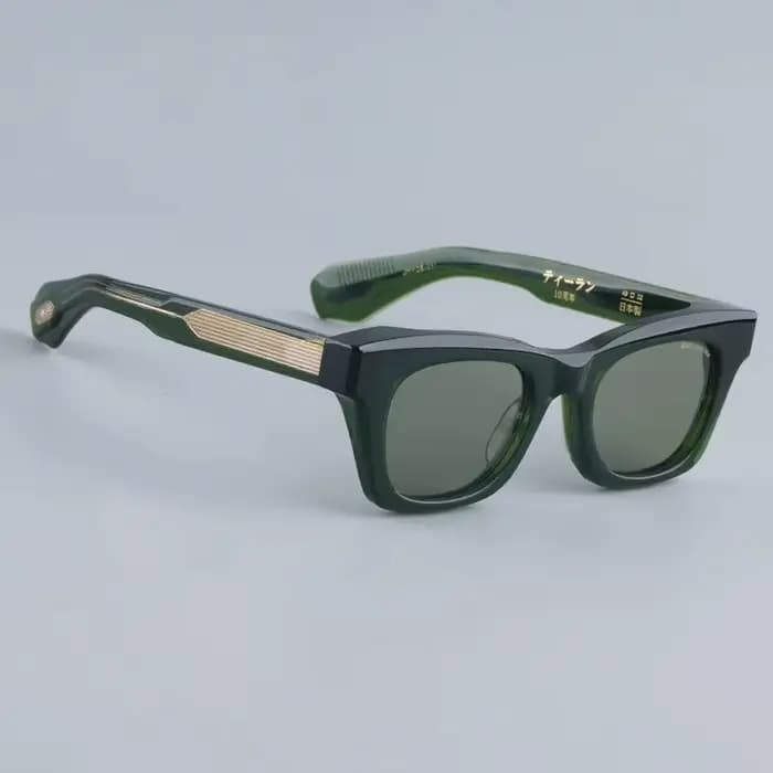 JMM DEALAN 10TH anniversaire lunettes de soleil édition limitée à la main en acétate épais Uv400 hommes et femmes