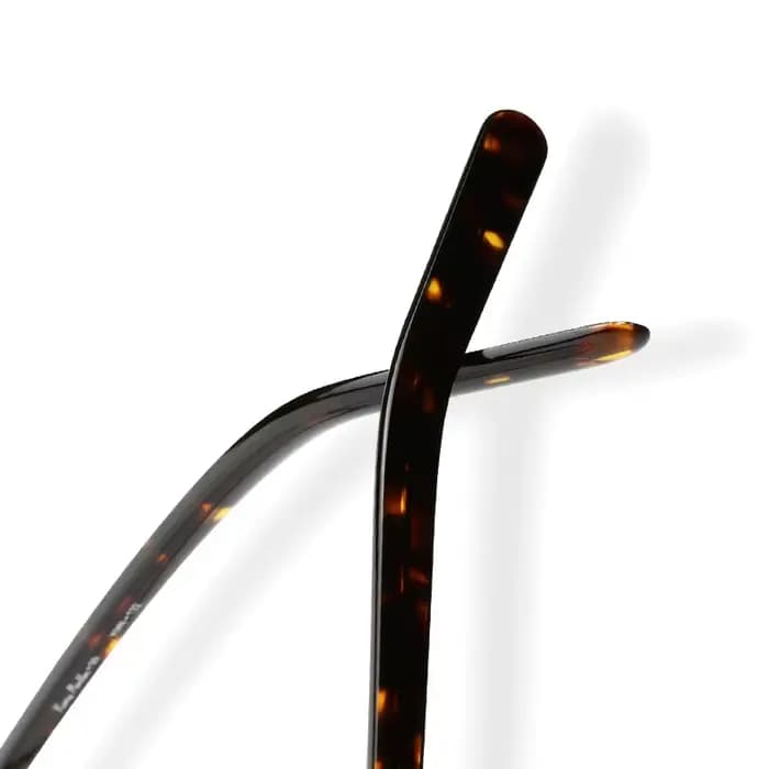 Lunettes carrées à monture en titane pour hommes et femmes