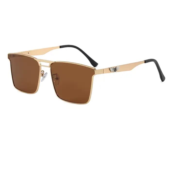 Lunettes de soleil polarisées Wing Square pour hommes et femmes