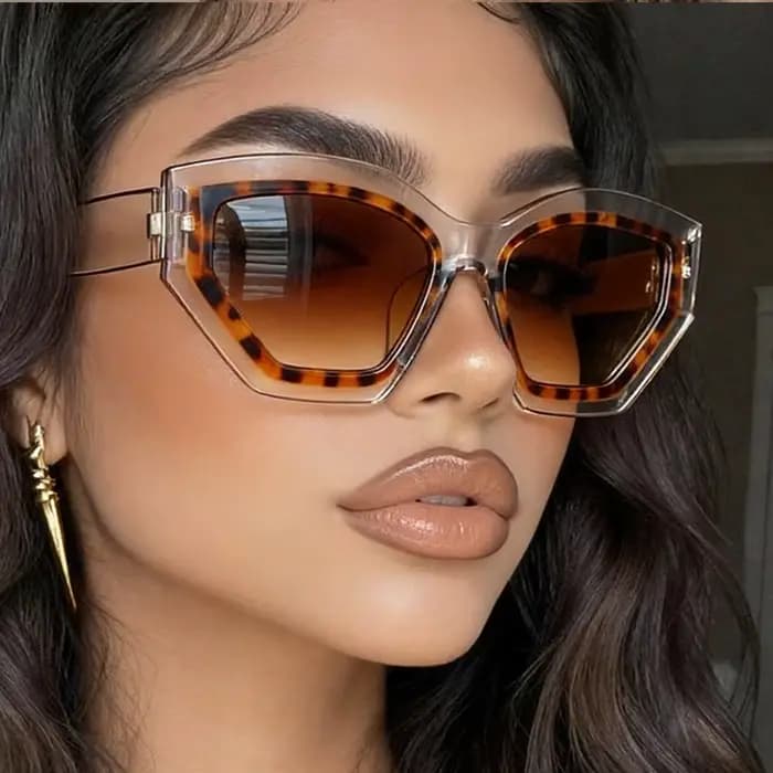 Lunettes de soleil œil de chat pour femmes