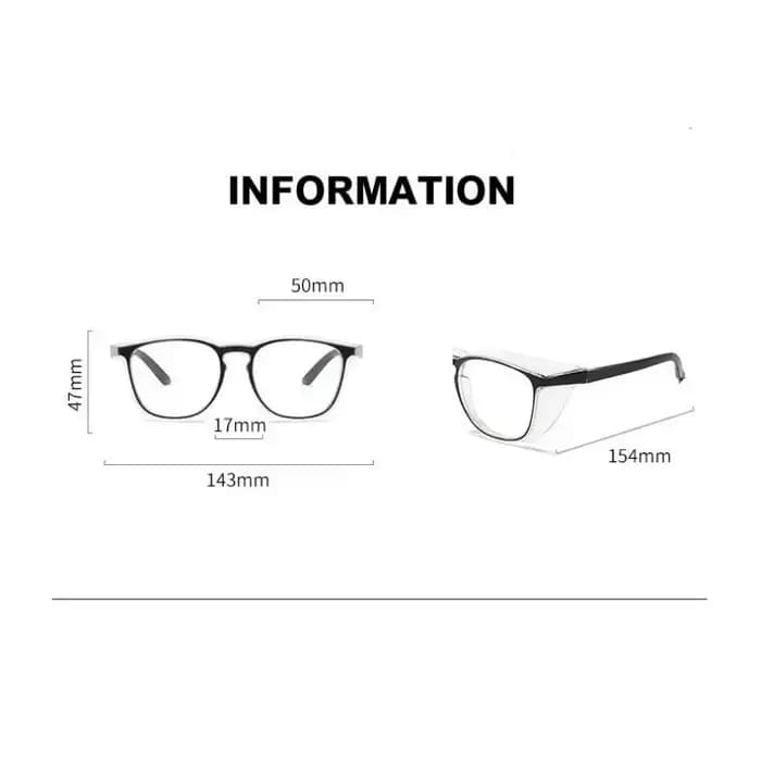 Lunettes de sécurité anti-buée