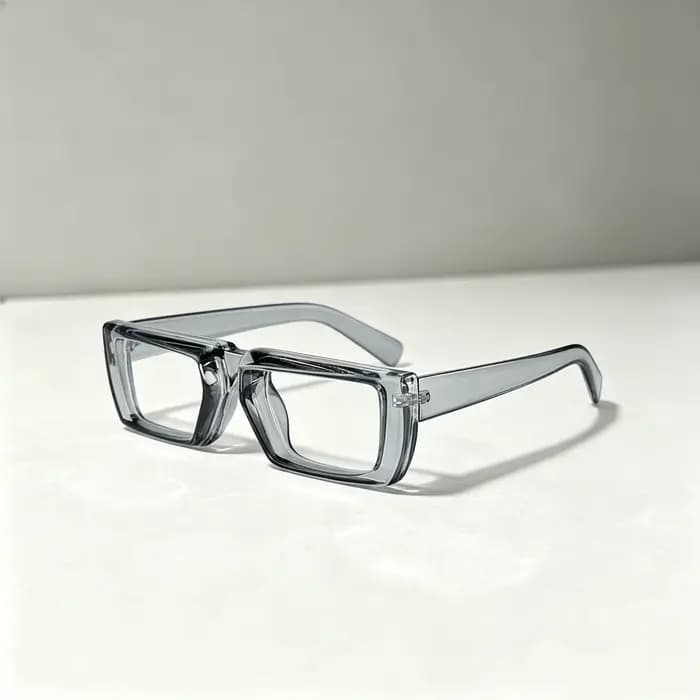 Lunettes carrées surdimensionnées