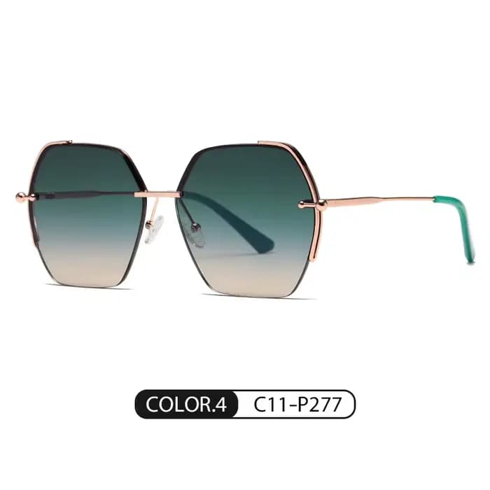 2025 Mode Femmes Marque De Luxe Designer Lunettes De Soleil Lentille En Nylon Vintage