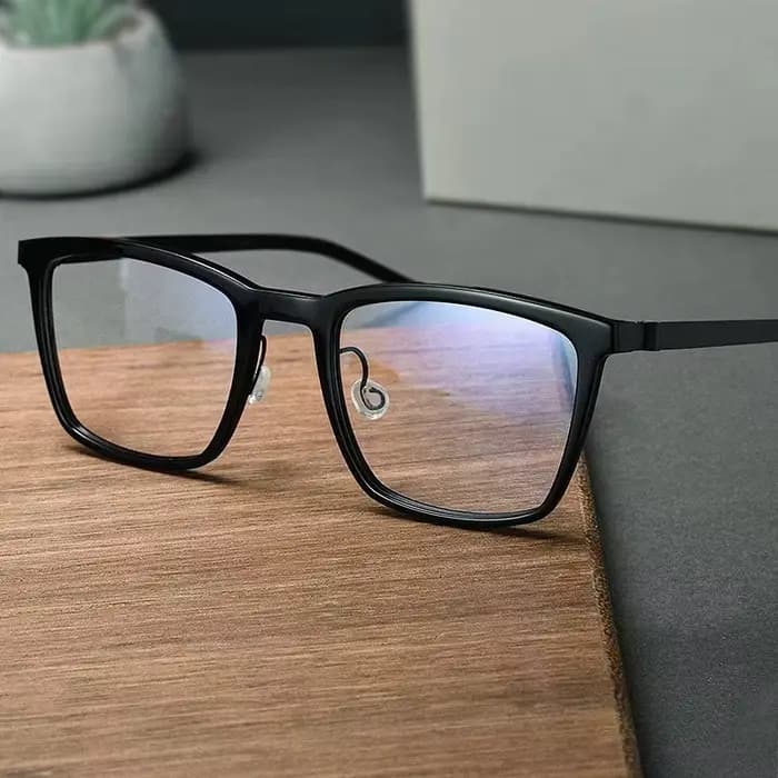 Monture de lunettes carrée pour homme et femme