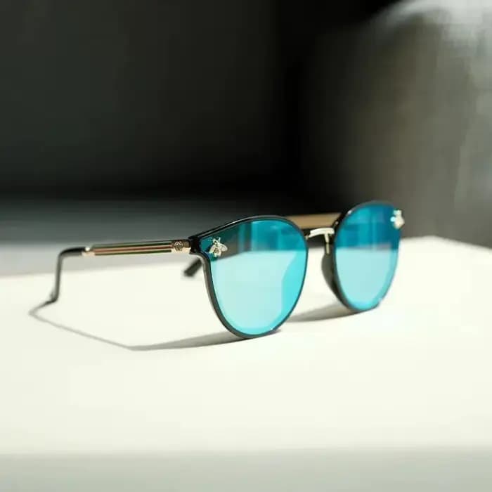 2025 nouvelles lunettes De soleil carrées femmes hommes marque De luxe abeille