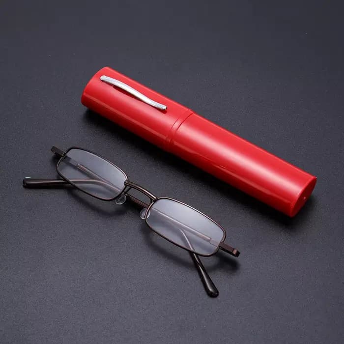 Lunettes de lecture ultralégères avec étui pour stylo