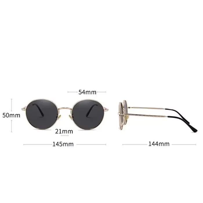 Steampunk lunettes de soleil polarisées rondes avec Prescription femmes hommes UV400 Anti-éblouissement myopie