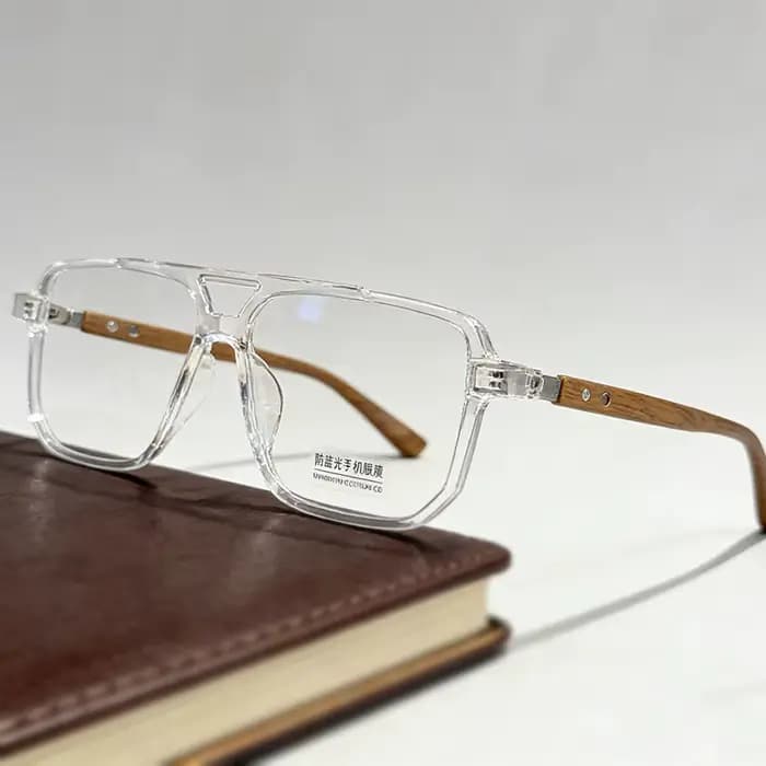 Lunettes de myopie surdimensionnées pour hommes