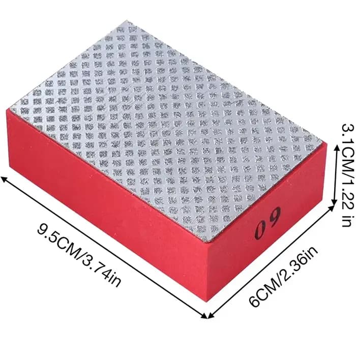 Carrelage de verre pierre coupe effondrement porcelaine outil de coupe polissage ébavurage lingette conseil diamant diamant lingette à main outil manuel