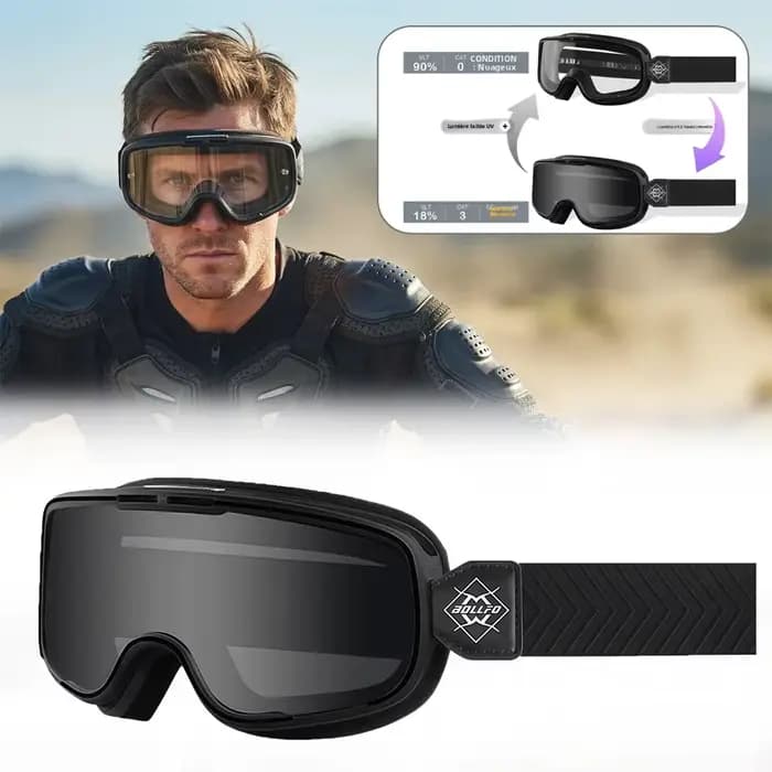Lunettes de moto photochromiques BOLLFO