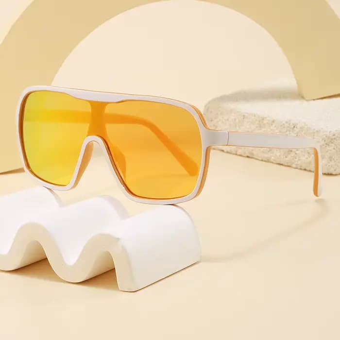 Lunettes de protection nouvelle tendance grand cadre carré