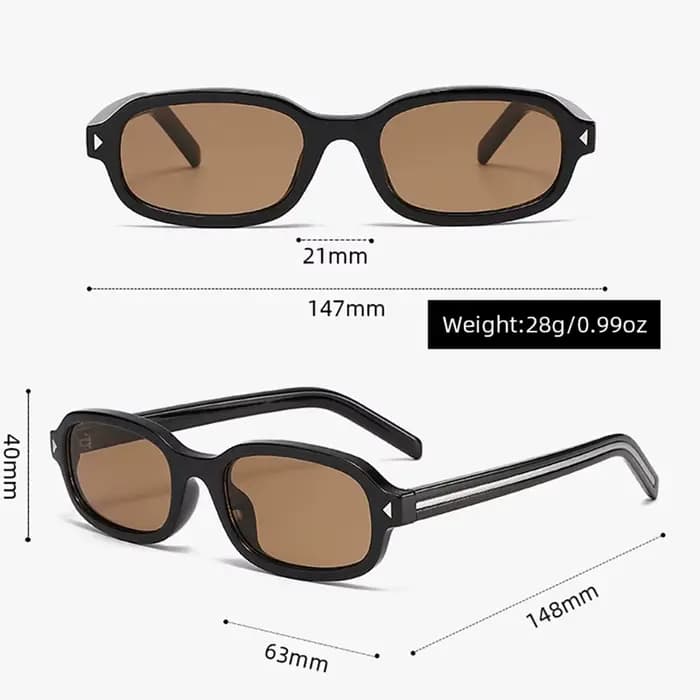 CLOUT GOGGLES Lunettes de soleil de luxe tendance pour hommes et femmes