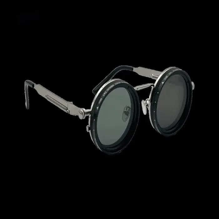 Lunettes de soleil de pêche à monture ronde
