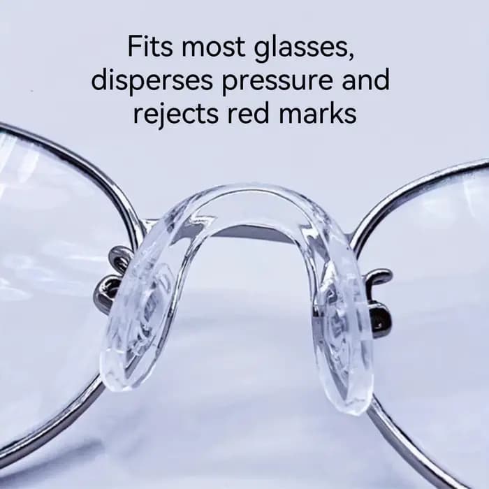 Coussinets de nez en silicone ultra-doux pour lunettes