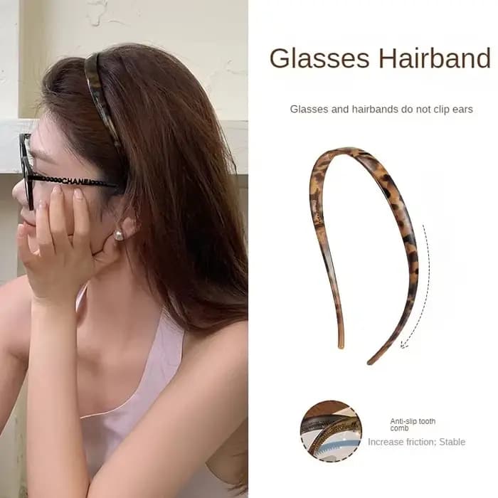 Bandeau à lunettes en acrylique