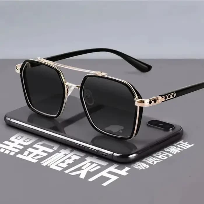 Lunettes de soleil tendance pour hommes, lunettes de soleil professionnelles jour et nuit, lunettes de soleil vintage pour hommes, lunettes de soleil de mode, protection UV400