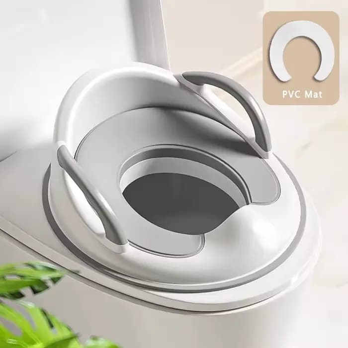 Siège de toilette pour enfants, siège d'apprentissage de la propreté avec coussinets antidérapants, siège de toilette portable pour bébé, sans installation