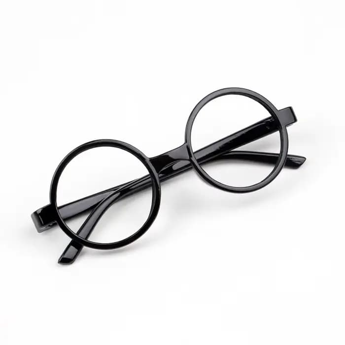 Monture de lunettes en plastique de forme ronde