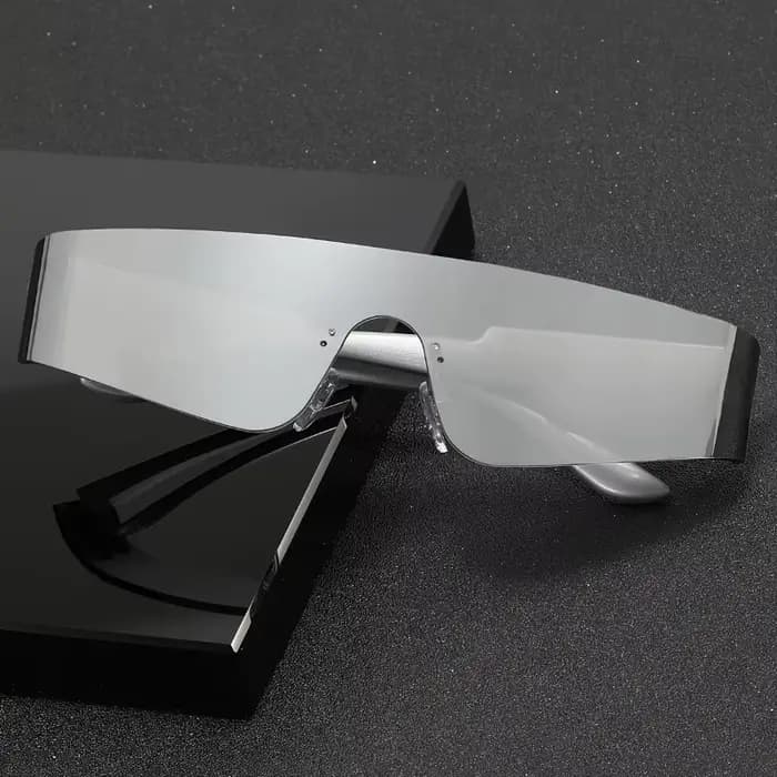 1 paire de lunettes à dessus plat à la mode pour femmes