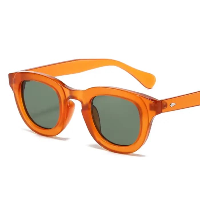 Lunettes de soleil ovales vintage pour femmes