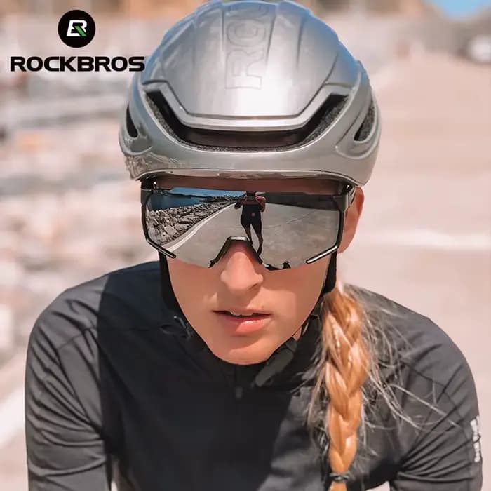 ROCKBROS lunettes de cyclisme verres polarisés/photochromiques lunettes de soleil de vélo hommes femmes lunettes lunettes sport vtt lunettes de cyclisme sur route