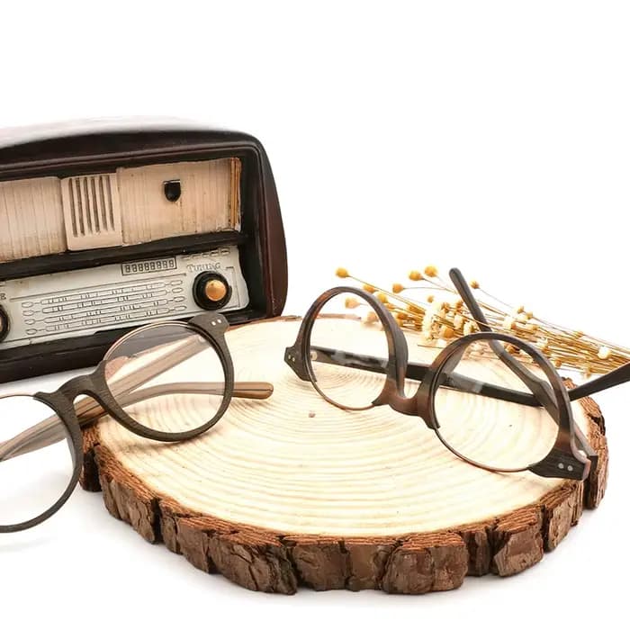 Lunettes de soleil en bois uni pour hommes et femmes