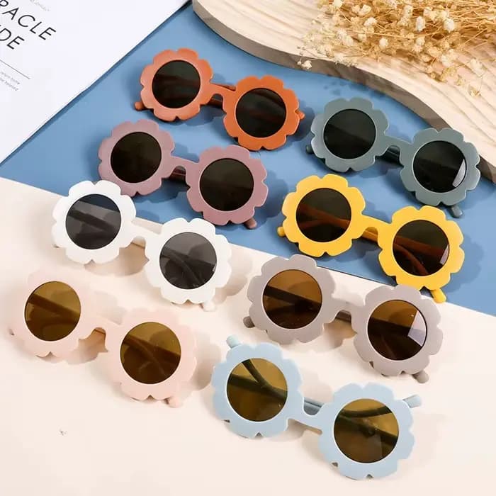 Lunettes de soleil en acrylique pour enfants