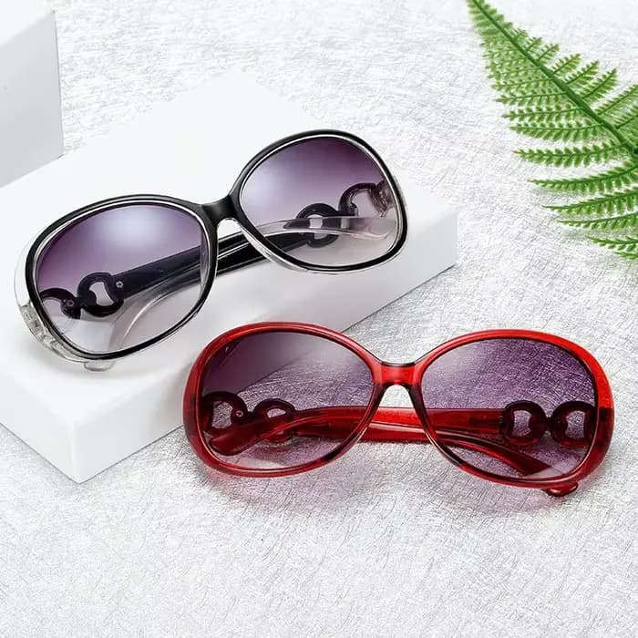 Lunettes de soleil ovales surdimensionnées pour femmes
