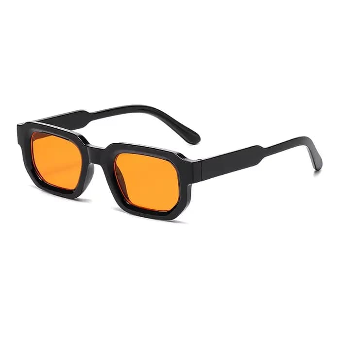 Nouvelles lunettes de soleil vintage à monture rectangulaire pour hommes