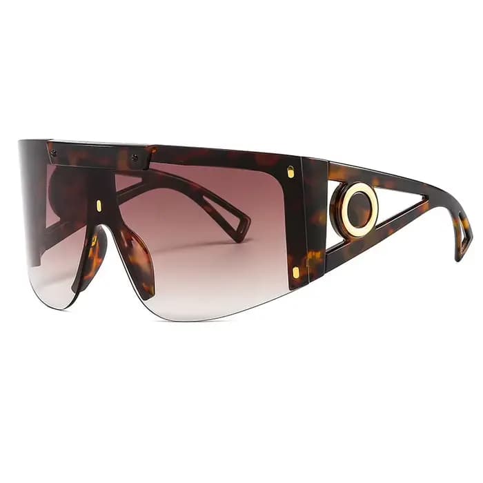 Masque pour hommes lunettes de soleil pour femmes mode une pièce